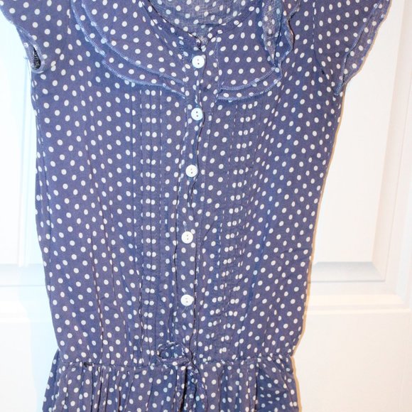 2/$25 🏷 GeoLondon Polka Dot Romper Size Medium - Picture 3 of 4